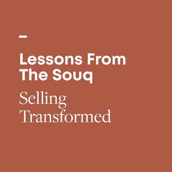 Lessons From The Souq